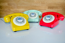 Load image into Gallery viewer, Retro 746 Telephone in English Mustard