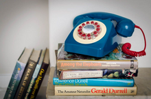 Load image into Gallery viewer, Retro 746 Telephone in Petrol Blue