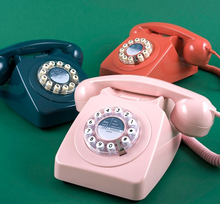 Load image into Gallery viewer, Retro 746 Telephone in Dusky Pink