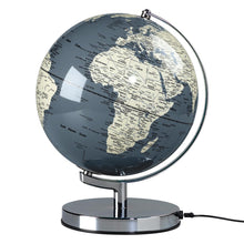 Load image into Gallery viewer, 10" Light Up Globe - Concrete grey