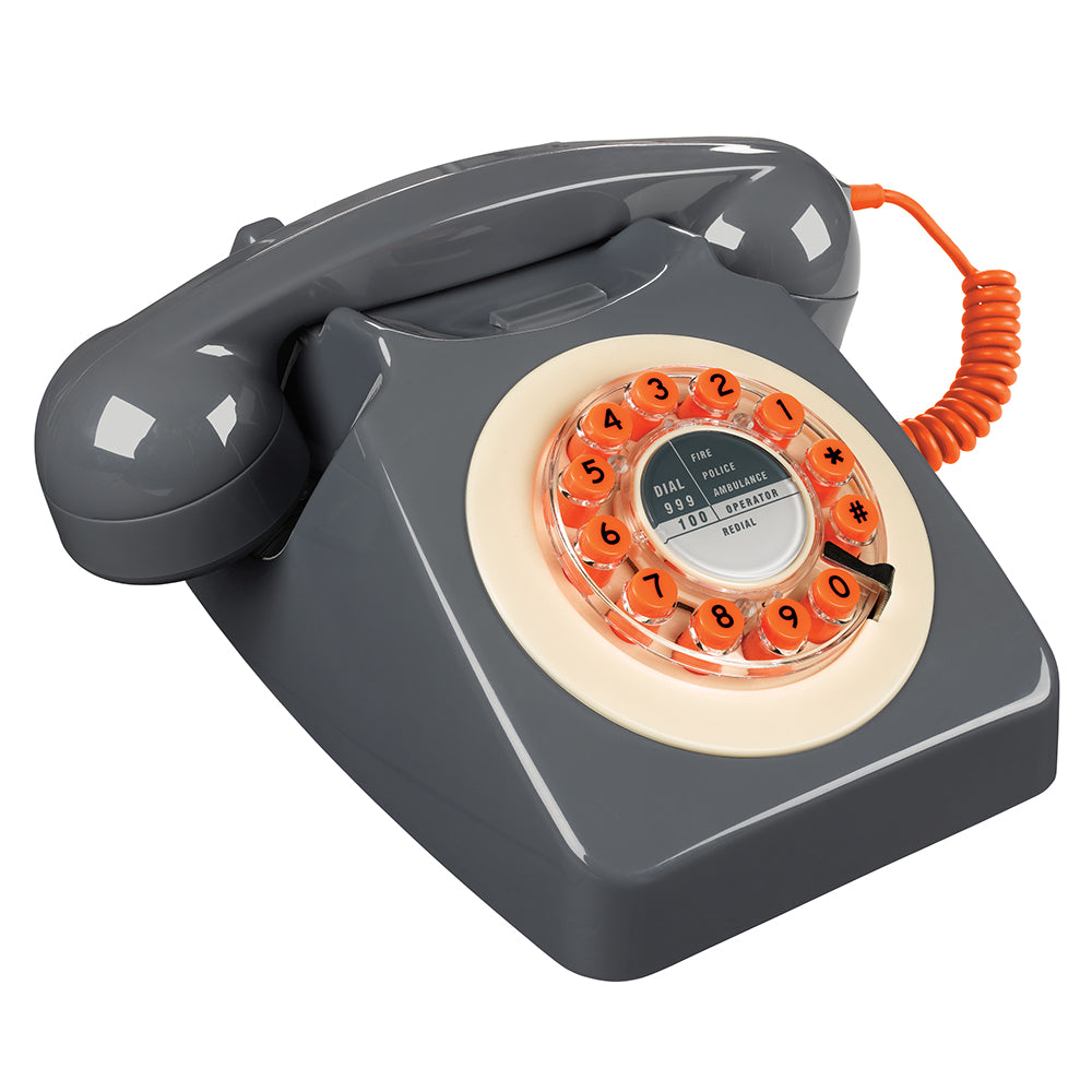 Retro 746 Telephone in Concrete Grey